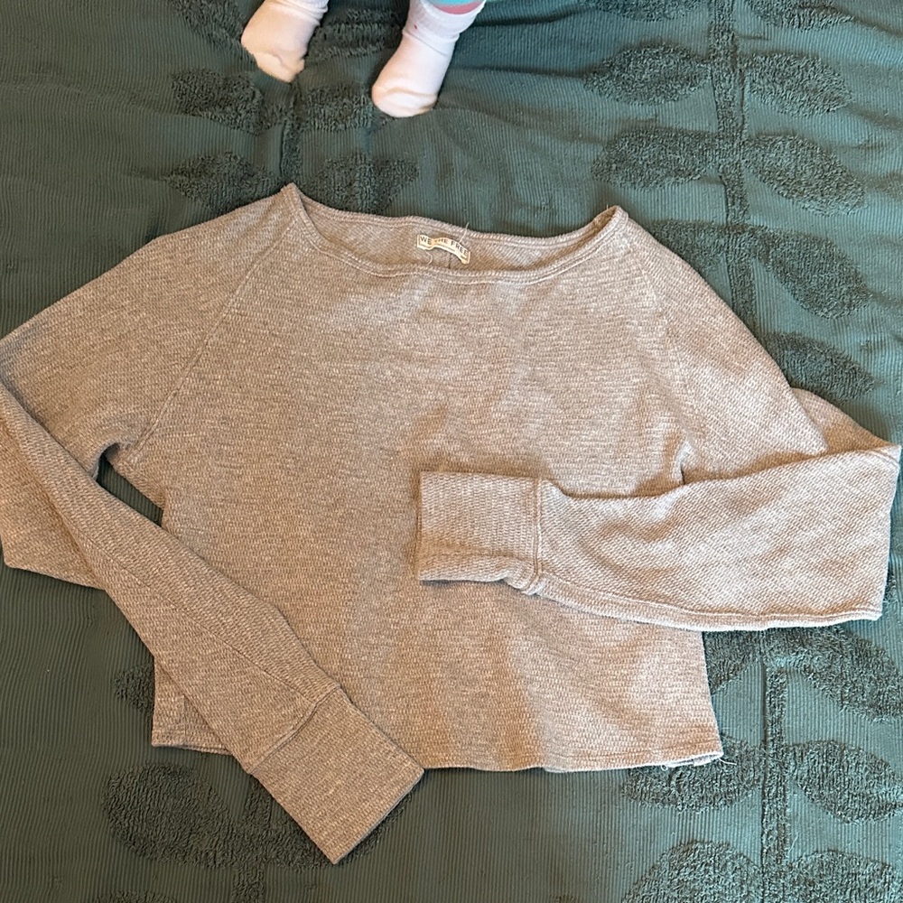 We the Free Free People jess long sleeve thermal medium